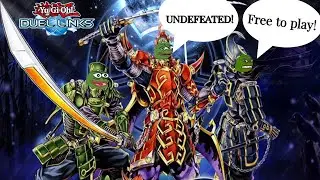 Went Undefeated Using Free to Play Six Samurai Deck in KCGT 2021 (Yu-Gi-Oh! Duel Links)