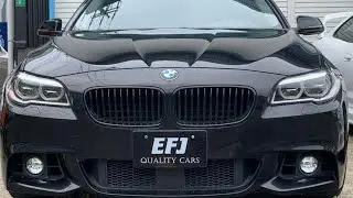 Left hand drive BMW 528i Luxury 2014 LCI model low mileage, distronic, LED headlights