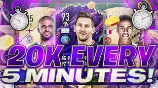 20K EVERY 5 MINS FIFA 22 BEST TRADING METHODS (FIFA 22 SNIPING FILTERS & FLIPPING)