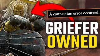 TOXIC GRIEFER Gets Owned and Rage Quits in an instant 💀 | Elden Ring