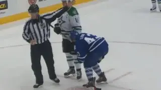 Jamie Benn Nut Shot on Nazem Kadri