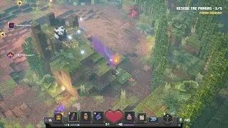 Minecraft Dungeons - Panda Plateau |Minecraft Game| |Minecraft| |Minecraft Gameplay|