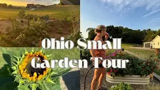 Charming Ohio SMALL Garden Tour | Small Homestead