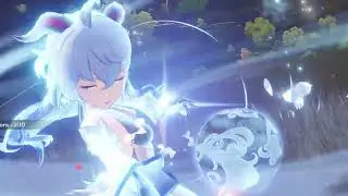 Genshin Impact - Ganyu Full Abilities & Showcase