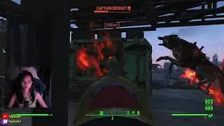 Short gaming before sleep...Thai Girl Playing Fallout 4