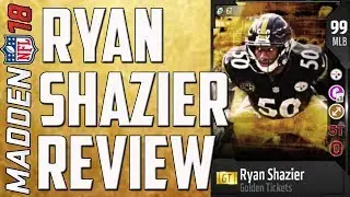 How Good is Golden Ticket Ryan Shazier? MUT 18 Card Review