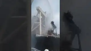 New Diamond ship fire