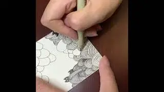 Basic Zentangle Drawing Patterns Beginners 禪繞畫基礎圖形練習