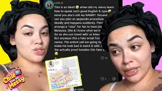 LAINA Tried to ERASE the NANNY Drama 😳 Full Receipts!