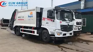 Dongfeng D3 4X2 12CBM 14CBM Compression Garbage Truck Garbage Compactor Truck for Senegal