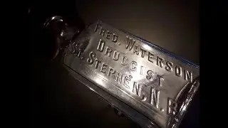 2019 Antique Bottle Digging Dump Digging #33 ~ Waterson Drug, International Drug co., Stoneware Ink