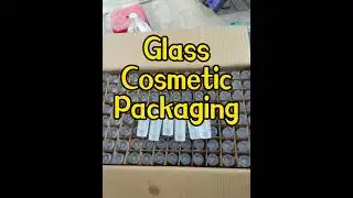 Glass Cosmetic Packaging Wholesale Supplier Empty Skincare Glass Bottle and Jar Container