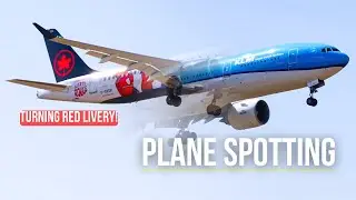 SPECIAL LIVERY! Plane Spotting at Toronto Pearson Airport | HD Footage
