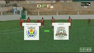 MATCH AMICAL(JUNIORS): VILLE DE DAKAR 3-1 DIABOTE