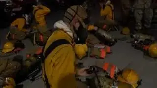 Fire Training at Goodfellow Air Force Base