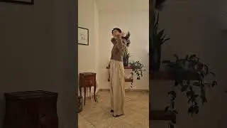 How I style linen pants in winter, my favorite pair of palazzo pants! #winterstyle