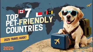 Top 7 Pet-Friendly Countries to Visit in 2025 🐾 (Best for Dogs & Cats!)
