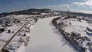 Second Flight  with the new Toy (Jean St-Onge Feb 9 2014)