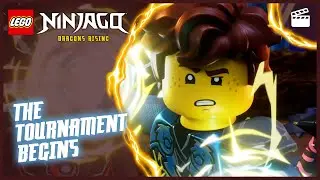 The Tournament Begins! 🥷 | Episode Clip | LEGO Ninjago: Dragons Rising