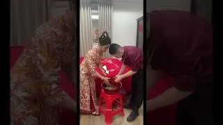 Unbelievable Wedding Tradition in China 🌿 | First Night Surprise #shorts