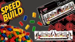 Speed Build #08 &ndash; Oxford The Last Supper MB3521 | 13 Minifiguren f&uuml;r ein letztes Mal