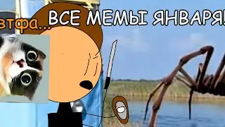 ВСЕ МЕМЫ ЯНВАРЯ! | небуди реакция.
