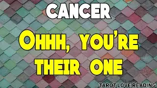 CANCER Ohhh, you're their one, September 2021 Tarot Love Reading