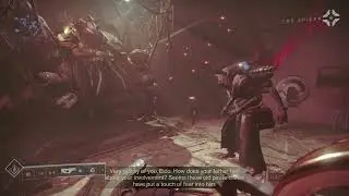 Eido Meets Spider | Last City: Eliksni Quarter Cutscene (Destiny 2: Season Of Plunder | 4K HDR)