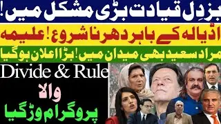 Good News for PTI and a Huge Difficulty For PTI Leadership by Aleema Khanum||