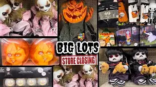 Big Lots Halloween 🎃 Shop with Me 🎃 Creepy animated Dolls 👻 nightmare before Christmas Inflatables