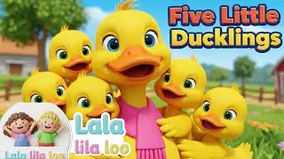 Five Little Ducks&rsquo; Adventure | Original Cartoon |@Lalalilaloo | kids, nursery rhyme ￼numbers