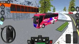 India. Por Bus Driving Simulator 3D Navigating Indian Traffic: Pro Bus Simulator - Android gameplay