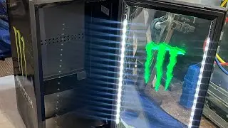 Кулер для дисплея Monster Energy не охлаждает