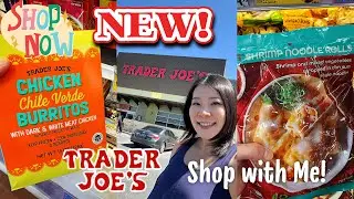 NEW at Trader Joe's shop with me! Trader Joe's Spring Haul