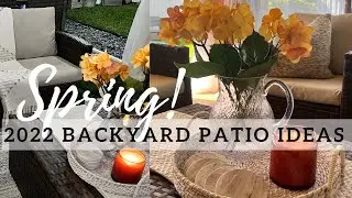 2022!!! SPRING BACKYARD PATIO IDEAS | DECORATE WITH ME | NITA&rsquo;S HOME AND LIFESTYLE