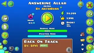 Geometry Dash [2.1] - Answering Allah by ArtsiBurn 100% (GDSR Wave Bronze)