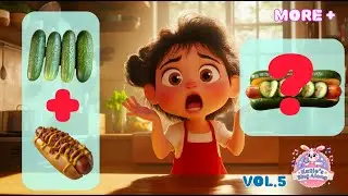 Do You Like Broccoli with Donuts? 🥦🍩 | vol.5 34min+| Yummy 😍 or Yucky 🤢?| Katie‘s sing along🪇💓