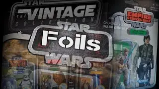 ALL STAR WARS Vintage Collection FOIL/SILVER Chase Cards | TVC 3.75