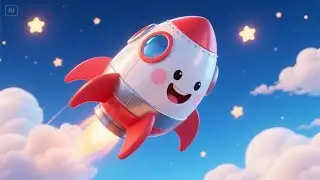 I&rsquo;m a Little Rocketship | Space Nursery Rhyme | Educational Kids Songs