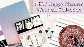 NEW Happy Planner Wellness Collection // Flip Through