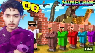 Carry and Doorbin Opened a Dinosaur Park Zoo in Minecraft game videos EpS 36