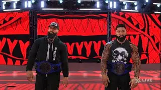 The USOS VS The Street Profits | WWE Undisputed Tag Team Championship | Money in the Bank | WWE 2K22