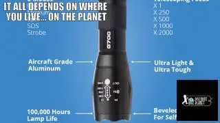 G700 Tactical Military LED Flashlight