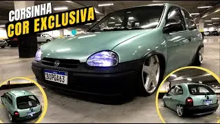 QUE PROJETO INCRÍVEL ESSE CORSA WIND REBAIXADO!! MUITO LINDO... COR DIFERENCIADA E RODAS ARO 17 A...