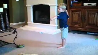 Evan and Ethan dancing
