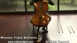 Endpin comparison: Ennio Morricone Gabriel's Oboe (excerpt)
