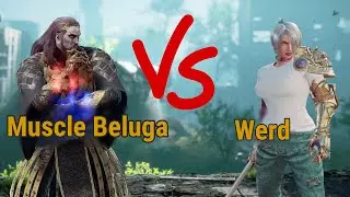 Muscle Beluga (Azwel) VS Werd (Ivy) #MuscleBeluga #Werd