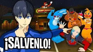 ISAGI y KAISER ESCAPAN de la PIZZERIA de FNAF | BLUE LOCK VR