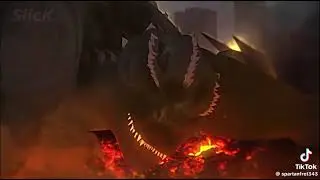 Thermo Godzilla vs evolved Godzilla 