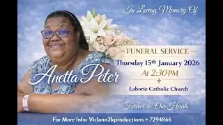 In Loving Memory of Anetta Peter